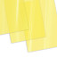 Обложки пластиковые для переплета, А4, КОМПЛЕКТ 100 шт., 150 мкм, прозрачно-желтые, BRAUBERG, 530938