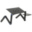 Складной столик-трансформер для ноутбука с охлаждением, регулируемый, 420х260 мм, BRAUBERG, 513619