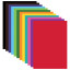 Картон цветной А4 МЕЛОВАННЫЙ EXTRA, 24 листа, 12 цветов, в папке, ЮНЛАНДИЯ, 200х290 мм, 113551