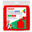 Фартук с нарукавниками для уроков труда ПИФАГОР, 3 кармана, увеличенный размер, 45x60 см, красный, 228362