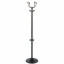 Вешалка-стойка "Квартет-З", 1,79 м, основание 40 см, 4 крючка + место для зонтов, металл, черная