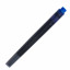 Ручка перьевая PARKER "IM Achromatic Black BT", черный матовый, нержавеющая сталь, синяя, 2127741