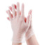Перчатки виниловые белые, 50 пар (100 шт.), прочные, размер M (средний), LAIMA, 605010