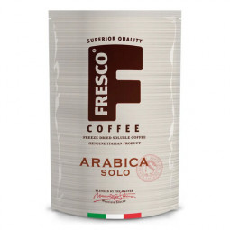 Кофе растворимый FRESCO "Arabica Solo", 190 г, мягкая упаковка