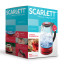 Чайник SCARLETT SC-EK27G99, 1,7 л, 2200 Вт, закрытый нагревательный элемент, стекло, красный