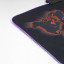 Коврик для мыши игровой с подсветкой SONNEN "LIGHTING", резина+ткань, 350х270х4 мм, чёрный, 513316