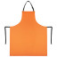 Фартук защитный из винилискожи КЩС, объем груди 116-124, рост 164-176, оранжевый, ГРАНДМАСТЕР, 610874