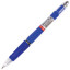 Ручка шариковая автоматическая с грипом BRAUBERG "Rave", СИНЯЯ, корпус синий, узел 0,7 мм, линия письма 0,35 мм, 141068