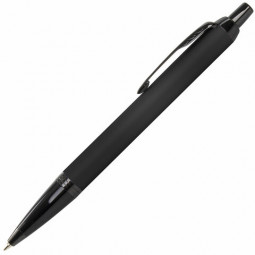 Ручка шариковая PARKER "IM Achromatic Black BT", черный матовый, нержавеющая сталь, синяя, 2127618