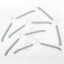 Вешалка-плечики трансформер 2 КОМПЛЕКТА (10 плечиков) металл с покрытием, белые, BRABIX, 880786