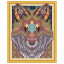 Картина стразами (алмазная мозаика) сияющая 40х50 см, ОСТРОВ СОКРОВИЩ "Рыжая лисица", без подрамника, 662448