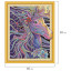 Картина стразами (алмазная мозаика) сияющая 40х50 см, ОСТРОВ СОКРОВИЩ "Персидская лошадь", без подрамника, 662451