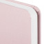 Ежедневник недатированный МАЛЫЙ ФОРМАТ А6 (100x150 мм) BRAUBERG "Profile", балакрон, 136 л., розовый, 111693
