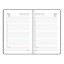 Ежедневник недатированный МАЛЫЙ ФОРМАТ А6 (100x150 мм) BRAUBERG "Profile", балакрон, 136 л., розовый, 111693