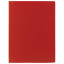 Папка на 2 кольцах STAFF, 21 мм, красная, до 170 листов, 0,5 мм, 225718
