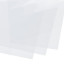 Обложки пластиковые для переплета, А4, КОМПЛЕКТ 100 шт., 150 мкм, прозрачные, ОФИСМАГ, 530824