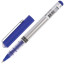 Ручка-роллер BRAUBERG "Flagman", СИНЯЯ, корпус серебристый, хромированные детали, узел 0,5 мм, линия письма 0,3 мм, 141556
