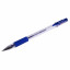 Ручка гелевая с грипом BRAUBERG "EXTRA GT", СИНЯЯ, стандартный узел 0,5 мм, линия 0,35 мм, 143915