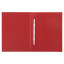 Папка с пластиковым скоросшивателем STAFF, красная, до 100 листов, 0,5 мм, 229229