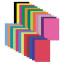 Цветная бумага, А4, мелованная (глянцевая), 24 листа 24 цвета, на скобе, ЮНЛАНДИЯ, 200х280 мм, "ЮНЛАНДИК НА МОРЕ", 129555