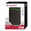 Внешний жесткий диск TRANSCEND StoreJet 25M3S 1TB, 2.5", USB 3.0, серый, TS1TSJ25M3S