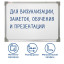 Доска магнитно-маркерная 45х60 см, металлическая рамка, STAFF ECO, 238136