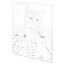 Картина по номерам 40х50 см, ОСТРОВ СОКРОВИЩ "Котёнок", на подрамнике, акриловые краски, 3 кисти, 662468