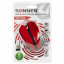 Мышь беспроводная SONNEN WM-250R, USB, 1600 dpi, 3 кнопки + 1 колесо-кнопка, оптическая, красная, 512643