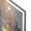 Блокнот МАЛЫЙ ФОРМАТ 110х147 мм А6, 80 л., ламинированная обложка, выборочный лак, клетка, BRAUBERG, "Ночной город", 123246