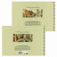 Альбомы для рисования А4 40 л., КОМПЛЕКТ 2 шт., гребень, обложка картон, BRAUBERG, 205х290 мм, "Город" (2 вида), 880029