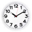 Часы настенные TROYKATIME (TROYKA) 78771783, круг, белые, белая рамка, 30,5х30,5х3,5 см