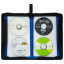 Портмоне для CD/DVD BRAUBERG на 96 дисков, обложка пластиковая, синий, 510091
