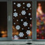 Украшение для окон и стекла ЗОЛОТАЯ СКАЗКА "Голубые снежинки 1", 30х38 см, ПВХ, 591195