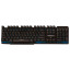 Клавиатура проводная SONNEN KB-7010, USB, 104 клавиши, LED-подсветка, черная, 512653