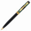 Ручка подарочная шариковая GALANT "Granit Green", корпус черный с темно-зеленым, золотистые детали, пишущий узел 0,7 мм, синяя, 140393