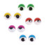 Глазки для творчества самоклеящиеся, вращающиеся, 25 мм, 8 шт., цветные, ОСТРОВ СОКРОВИЩ, 661307