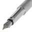 Ручка подарочная перьевая GALANT "SPIGEL", корпус серебристый, детали хромированные, узел 0,8 мм, 143530