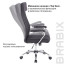 Кресло офисное BRABIX "Flight EX-540", хром, ткань, сетка, черное, 531847