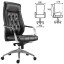 Кресло офисное BRABIX PREMIUM "Sonata EX-754", мультиблок, алюминий, экокожа, черное, 532491