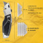 Нож универсальный мощный BRAUBERG "Professional", 4 лезвия в комплекте, автофиксатор, металл, 237160