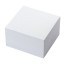 Блок для записей BRAUBERG, непроклеенный, куб 9х9х5 см, белый, белизна 95-98%, 122338
