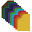Цветная бумага А4 ТОНИРОВАННАЯ В МАССЕ, 80 листов 10 цветов, склейка, 80 г/м2, BRAUBERG, 113503