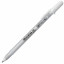 Ручка гелевая БЕЛАЯ, SAKURA (Япония) "Gelly Roll", узел 0,8 мм, линия письма 0,4 мм, XPGB#50