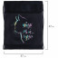 Мешок для обуви BRAUBERG, с петлёй, карман на молнии, 47х37 см, "Magic Cat", 271608