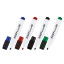 Маркеры для белой доски на магните со стирателем, НАБОР 4 цвета, STAFF "Manager" WBM-002, 3 мм, 152006