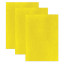 Цветной фетр для творчества, 400х600 мм, ОСТРОВ СОКРОВИЩ/BRAUBERG, 3 листа, толщина 4 мм, плотный, желтый, 660660