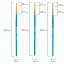 Кисти синтетика BRAUBERG, НАБОР 10 шт., синие (Круглые; Овальные; Плоские; Лайнеры), 201030
