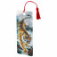Закладка для книг 3D, BRAUBERG, объемная, "Бенгальский тигр", с декоративным шнурком-завязкой, 125755