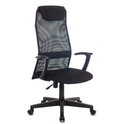 Кресло офисное KB-8, ткань-сетка, черное, 492617