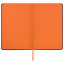 Ежедневник недатированный А5 (138х213 мм) BRAUBERG "Stylish", кожзам, гибкий, 160 л., оранжевый, 111864